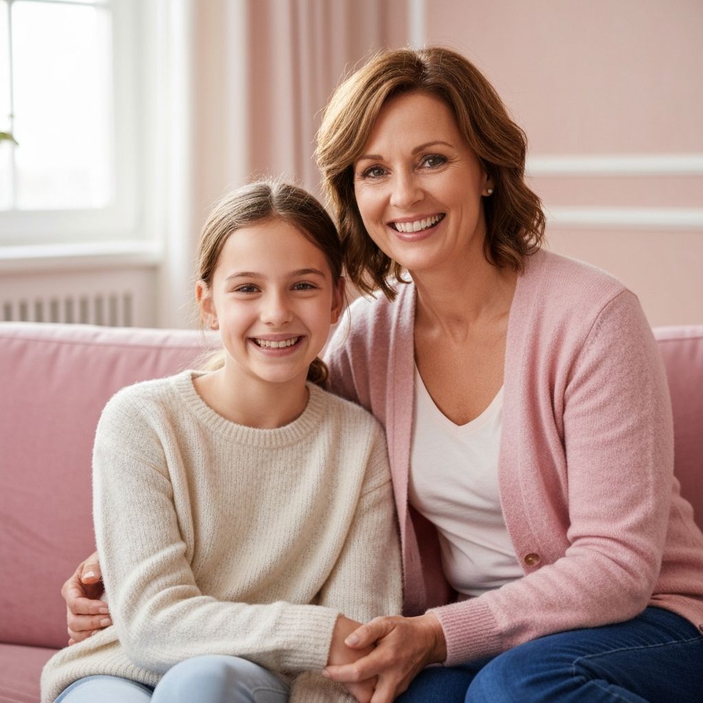 Mother and daughter connection